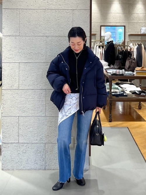 セール】【MONN.:.(モン)】スタンドオーバーダウンジャケット（ダウン