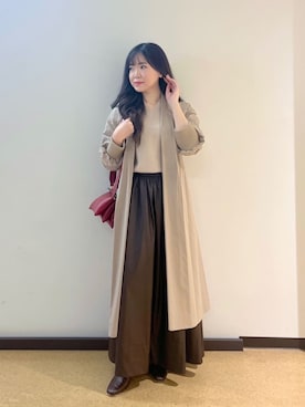 RIVE DROITE officialさん（レディース・155cm）の冬コーディネート