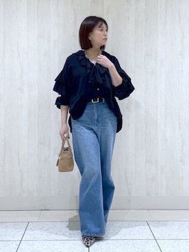 RIVE DROITE officialさん(レディース・158cm)の冬コーディネート