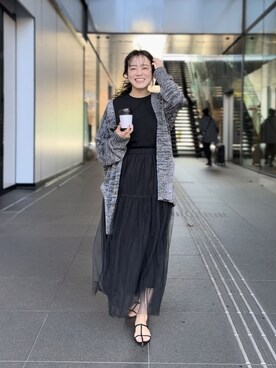 RIVE DROITE officialさん(レディース・157cm)の冬コーディネート