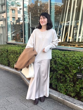 RIVE DROITE officialさん（レディース・155cm）の冬コーディネート