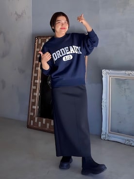 RIVE DROITE officialさん(レディース・161cm)の冬コーディネート