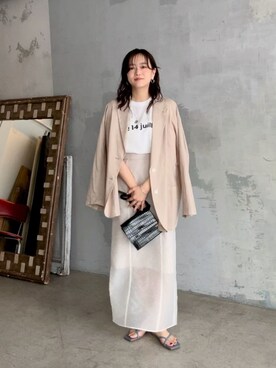 RIVE DROITE officialさん（レディース・157cm）の春コーディネート