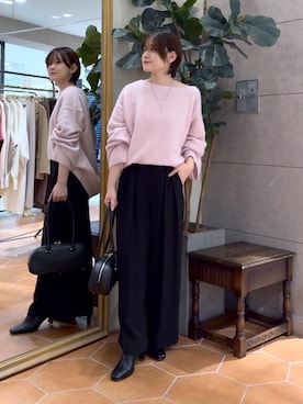 RIVE DROITE officialさん（レディース・152cm）の冬コーディネート