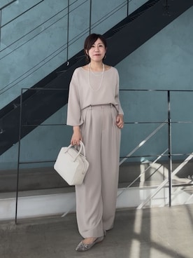 RIVE DROITE officialさん（レディース・155cm）の冬コーディネート