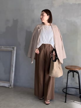 RIVE DROITE officialさん（レディース・160cm）の春コーディネート