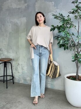 RIVE DROITE officialさん(レディース・160cm)の夏コーディネート