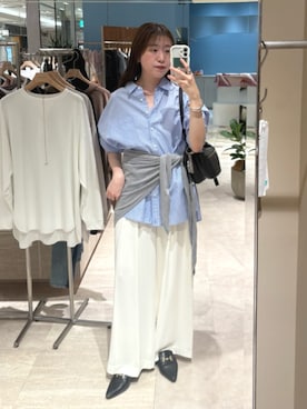 RIVE DROITE officialさん（レディース・161cm）の夏コーディネート