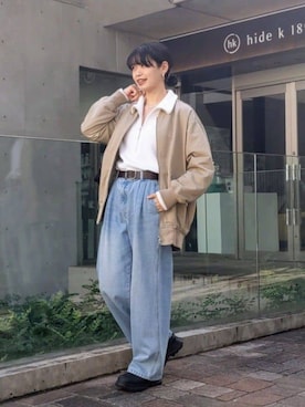 RIVE DROITE officialさん（レディース・163cm）の冬コーディネート