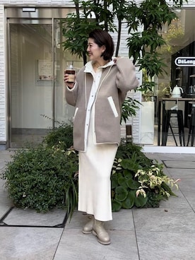 RIVE DROITE officialさん（レディース・164cm）の冬コーディネート