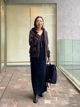 RIVE DROITE officialさん（レディース・160cm）の冬コーディネート