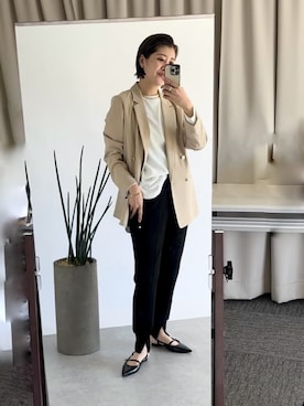 RIVE DROITE officialさん（レディース・164cm）の冬コーディネート