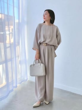 RIVE DROITE officialさん（レディース・160cm）の冬コーディネート