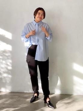 「新星WEARISTAにエントリー」｜RIVE DROITE officialさん（レディース・161cm）の冬コーディネート