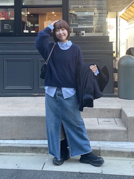 RIVE DROITE officialさん(レディース・158cm)の冬コーディネート