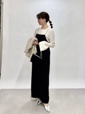 RIVE DROITE officialさん（レディース・159cm）の冬コーディネート