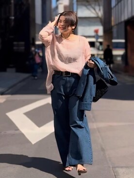 RIVE DROITE officialさん（レディース・161cm）の春コーディネート