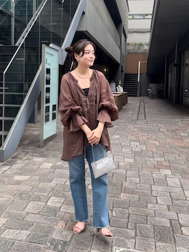 RIVE DROITE officialさん（レディース・157cm）の春コーディネート