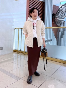 RIVE DROITE officialさん（レディース・153cm）の冬コーディネート