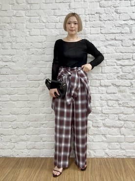 RIVE DROITE officialさん（レディース・154cm）の秋コーディネート