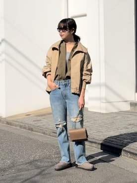 RIVE DROITE officialさん（レディース・163cm）の春コーディネート