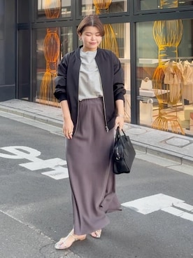 「RIVE DROITE（リヴドロワ）のアイテム（その他シューズ）」を使った、RIVE DROITE officialさん（骨格ウェーブ・レディース・161cm）の冬コーディネート