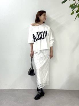 「RIVE DROITE（リヴドロワ）のアイテム（ブーツ）」を使った、RIVE DROITE officialさん（骨格ウェーブ・レディース・165cm）の秋コーディネート