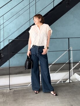 RIVE DROITE officialさん(レディース・161cm)の夏コーディネート