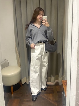 RIVE DROITE officialさん（レディース・161cm）の冬コーディネート