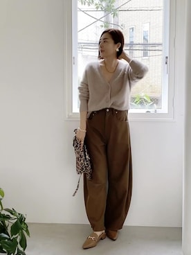 RIVE DROITE officialさん（レディース・160cm）の秋コーディネート