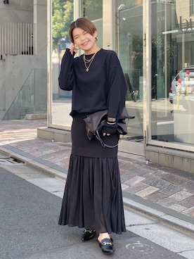 RIVE DROITE officialさん（レディース・161cm）の冬コーディネート