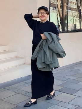 RIVE DROITE officialさん(レディース・161cm)の冬コーディネート