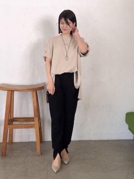 RIVE DROITE officialさん（レディース・155cm）の夏コーディネート