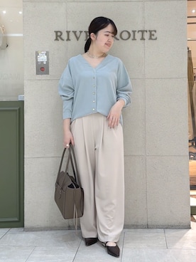 RIVE DROITE officialさん（レディース・161cm）の春コーディネート
