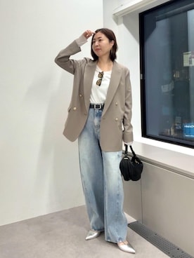 RIVE DROITE officialさん(レディース・160cm)の冬コーディネート