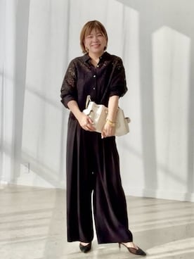 RIVE DROITE officialさん（レディース・165cm）の春コーディネート