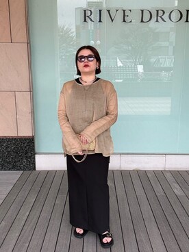 RIVE DROITE officialさん（レディース・153cm）の春コーディネート