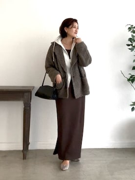 RIVE DROITE officialさん(レディース・165cm)の冬コーディネート