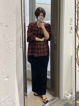 RIVE DROITE officialさん（レディース・161cm）の夏コーディネート