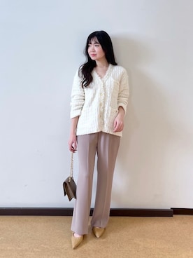 RIVE DROITE officialさん（レディース・155cm）の春コーディネート