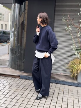 RIVE DROITE officialさん（レディース・164cm）の冬コーディネート