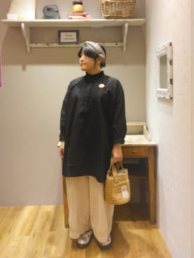 「Samansa Mos2（サマンサ モスモス）のアイテム（パンツ）」を使った、ほんま【154㎝】さん（レディース・154cm）の春コーディネート