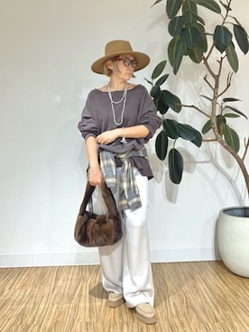 「ウィムガゼット」｜akko325さん（レディース・156cm）の秋コーディネート