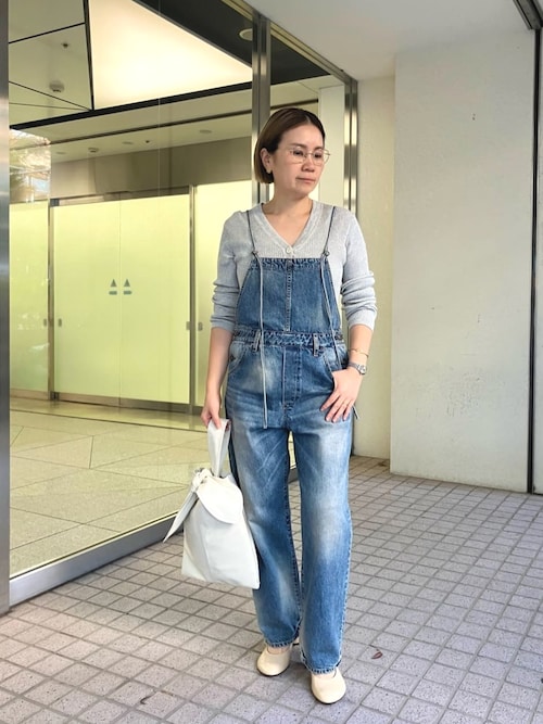 極美品 ウィムガゼット 23SS シルク リネン Vネック カーディガン 黒 リネンシルクVネックカーディガン | Whim Gazette(ウィム