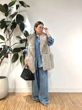 「アイテム（パンプス、イエロー系）」を使った、akko325さん（レディース・156cm）の夏コーディネート