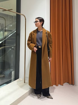 「アイテム（パンプス）」を使った、nagisaさん（レディース・163cm）の冬コーディネート