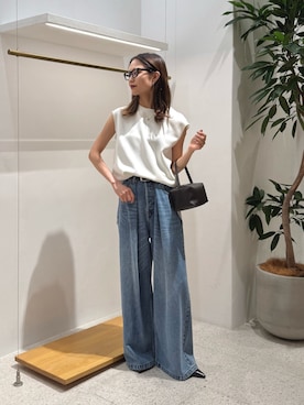 「Whim Gazette（ウィムガゼット）のアイテム」を使った、nagisaさん（骨格ウェーブ・レディース・162cm）の夏コーディネート