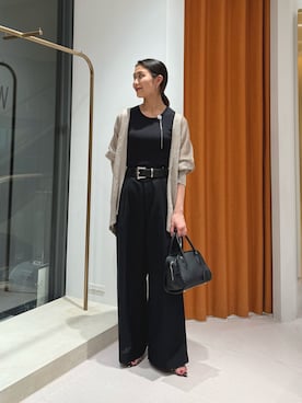 「Drawing Numbers（ドローイング ナンバーズ）のアイテム（トップス）」を使った、nagisaさん（レディース・163cm）の春コーディネート