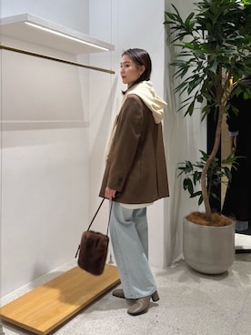 「アイテム（財布/小物）」を使った、nagisaさん（レディース・162cm）の秋コーディネート