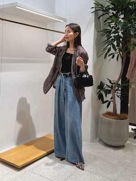 「アイテム（パンプス、イエロー系）」を使った、nagisaさん（レディース・162cm）の夏コーディネート